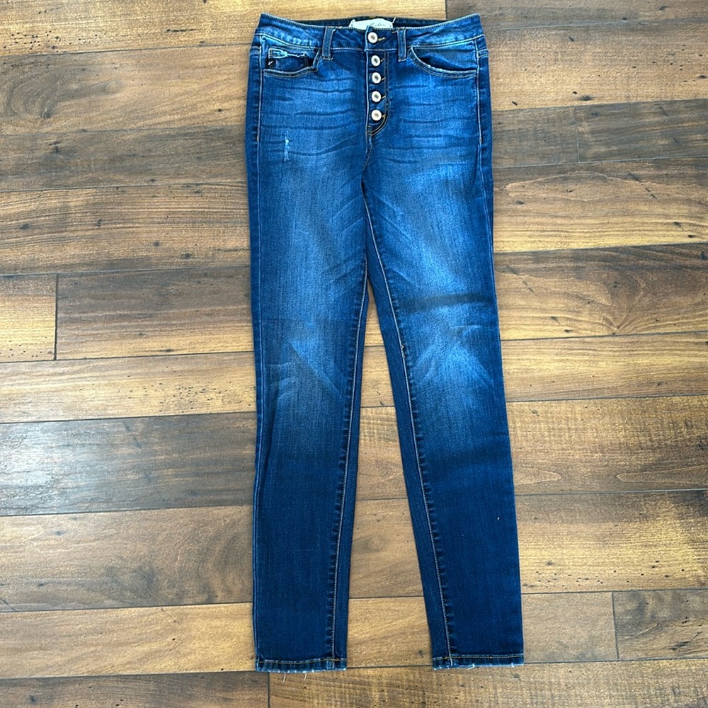 Dark wash skinny jeans Kancan